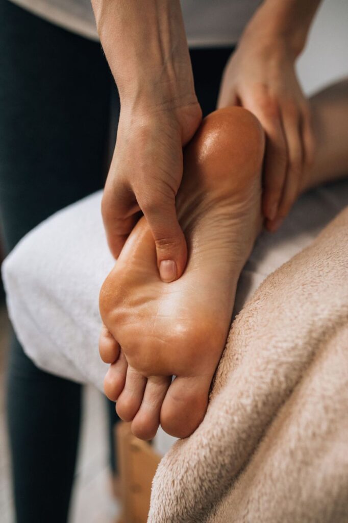 Massage des pieds